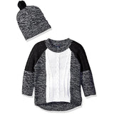 Limited Too Girls' 2 Piece Set Sweater and Hat
